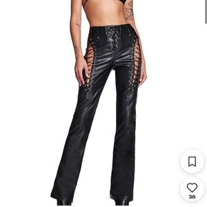 I AM GIA Lace Up Pants